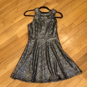 Sparkle dress.